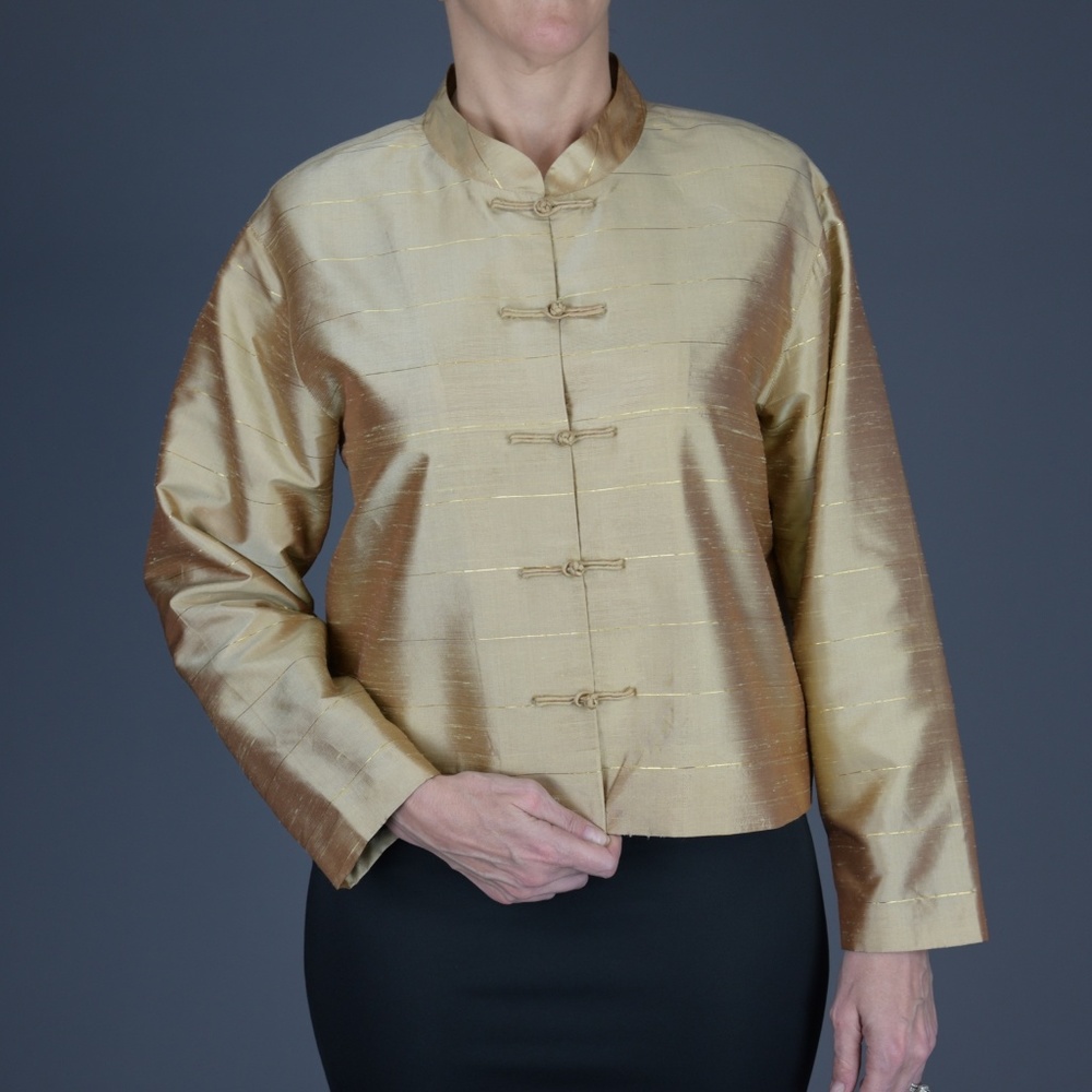 Yi Lin Silk Mandarin Style Jacket